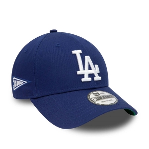 Blue New Era La Dodgers Womens Wave Logo Adjustable Cap 9forty | AHGY54082