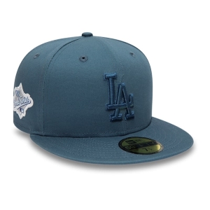 Blue New Era La Dodgers World Series Tonal Fitted Cap 59fifty | MTEA86243