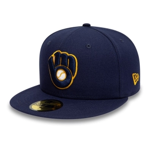 Blue New Era Milwaukee Brewers Ac Perf Cap 59fifty | IDFU45310