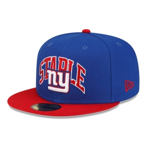 Blue New Era New York Giants X Staple Fitted Cap 59fifty | DCBA63894