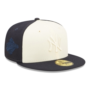 Blue New Era New York Knicks MLB 2-tone Fitted Cap 59fifty | AVOE96187