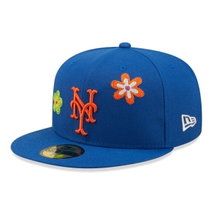 Blue New Era New York Mets MLB Fitted Cap 59fifty | FIKS02914