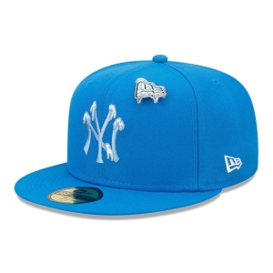 Blue New Era New York Yankees Day Fitted Cap 59fifty | VBMY60534