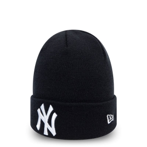 Blue New Era New York Yankees Essential Cuff Beanie Hat Knit | IODX14320