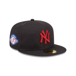 Blue New Era New York Yankees Patch Fitted Cap 59fifty | FRIJ30827