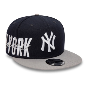 Blue New Era New York Yankees Side Font Cap 9fifty | KEQR35690