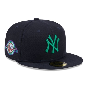 Blue New Era New York Yankees State Tartan Fitted Cap 59fifty | KQZE69207