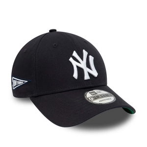 Blue New Era New York Yankees Team Side Patch Adjustable Cap 9forty | SNUH56413