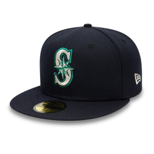 Blue New Era Seattle Mariners Ac Perf Cap 59fifty | ABSK43150