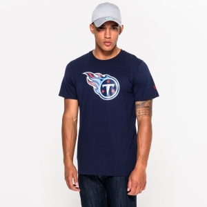 Blue New Era Tennessee Titans Team Logo T-Shirt | JFEA72106