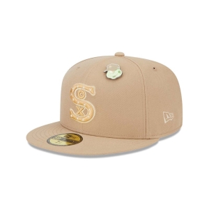 Brown New Era Chicago Sox Outer Space Fitted Cap 59fifty | DWEG34857