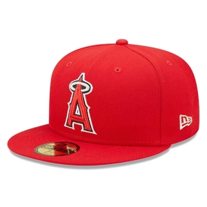 Brown New Era La Angels Authentic On Field Cap 59fifty | QYOI39285