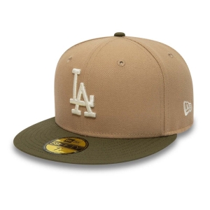 Brown New Era La Dodgers All Sorts Fitted Cap 59fifty | VRKA19476