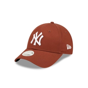 Brown New Era New York Yankees League Essentials Adjustable Cap 9forty | TKJC65324