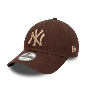 Brown New Era New York Yankees Seasonal Adjustable Cap 9forty | JPEM28409