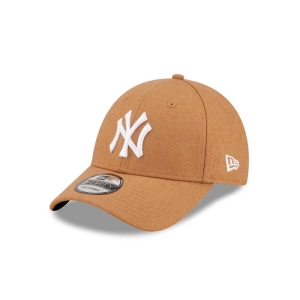 Brown New Era New York Yankees Wool Adjustable Cap 9forty | OMIP16427