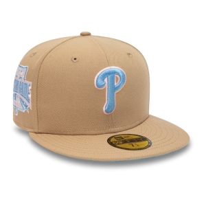 Brown New Era Philadelphia Phillies 1996 All Star Game Fitted Cap 59fifty | GSKJ05417