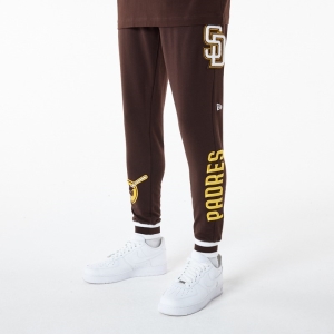 Brown New Era San Diego Padres MLB Logo Select Joggers | BYTV04526