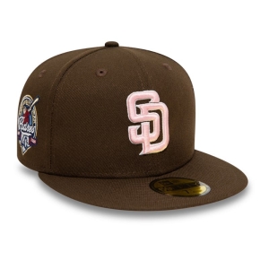 Brown New Era San Diego Padres Walnut And Cap 59fifty | WAUG52491