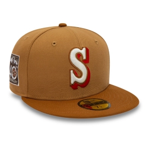 Brown New Era Seattle Mariners 40th Anniversary Fitted Cap 59fifty | OZTI34715