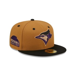 Brown New Era Tornoto Jays Fitted Cap 59fifty | LNZV14397