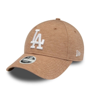 Cream New Era La Dodgers Womens Jersey Adjustable Cap 9forty | JVFM28904