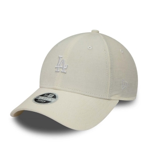 Cream New Era New York Yankees Womens Cord Mini Logo Adjustable Cap 9forty | OSHU84316