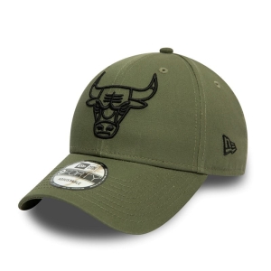 Green New Era Chicago Bulls Essential Outline Cap 9forty | HPMU85379