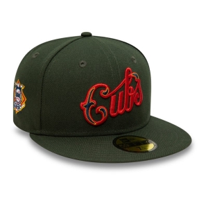 Green New Era Chicago Cubs MLB Seaweed Cap 59fifty | YZXN51067