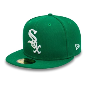 Green New Era Chicago Sox MLB Kelly Fitted Cap 59fifty | GIRZ96203