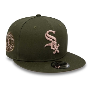 Green New Era Chicago Sox Side Patch Medium Cap 9fifty | QNJV37619