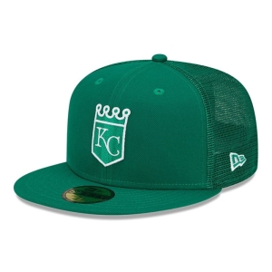 Green New Era Kansas City Royals MLB St Patricks Day Cap 59fifty | ROCP74503