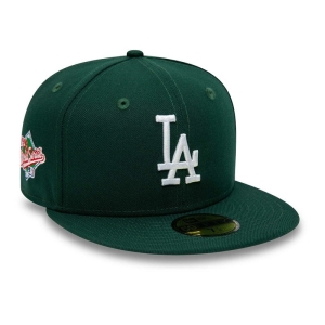 Green New Era La Dodgers Forest Fitted Cap 59fifty | JFIU89310