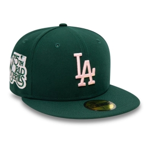 Green New Era La Dodgers MLB World Series Cap 59fifty | GWSQ60748