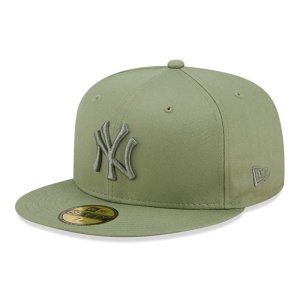 Green New Era New York Yankees League Essential Fitted Cap 59fifty | PKWX49703