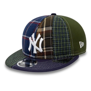 Green New Era New York Yankees MLB Patch Panel Cap 9fifty | XOGZ19048