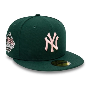 Green New Era New York Yankees MLB World Series Cap 59fifty | RUWV86123