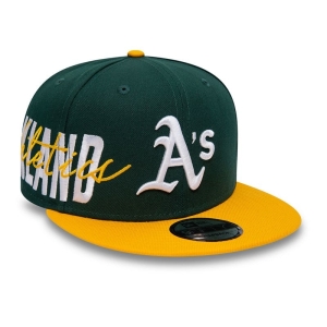 Green New Era Oakland Athletics Side Font Cap 9fifty | GMZP57923