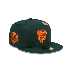 Green New Era San Francisco Giants Leafy Fitted Cap 59fifty | SYOH71052