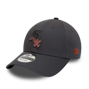 Grey New Era Chicago Sox Gradient Infill Adjustable Cap 9forty | WSUE89017