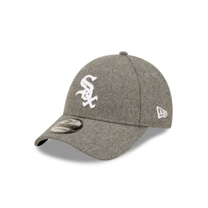 Grey New Era Chicago Sox Wool Adjustable Cap 9forty | AVRW48360