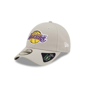 Grey New Era La Lakers Repreve Adjustable Cap 9forty | IPDL14205