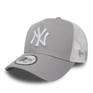 Grey New Era New York Yankees Clean Cap Aframe | BEOK53718