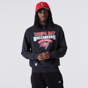 Grey New Era Tampa Bay Buccaneers NFL Team Logo Hoodie | IGFB76429