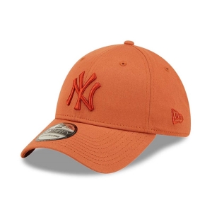 Orange New Era New York Yankees League Essential Stretch Fit Cap 39thirty | GSNP04728