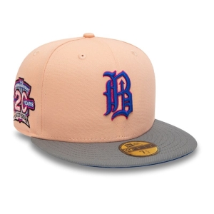 Pink New Era Birmingham Barons Milb Fitted Cap 59fifty | IOCT27056