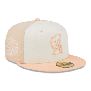 Pink New Era California Angels Anniversary Fitted Cap 59fifty | CXHJ02967