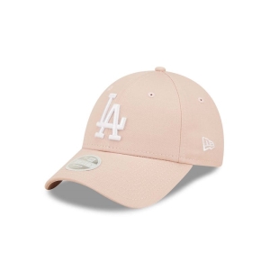 Pink New Era La Dodgers League Essentials Adjustable Cap 9forty | IKQZ31862