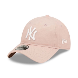 Pink New Era New York Yankees League Essential Adjustable Cap 9twenty | ZHBD79513