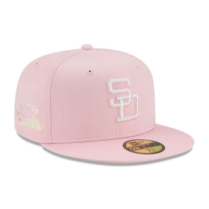 Pink New Era San Diego Padres Pastel Fitted Cap 59fifty | VGPX09478